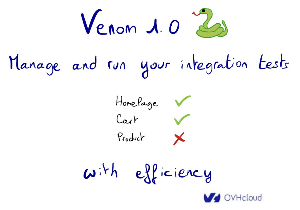 Venom 🐍 1.0 - Manage and run your integration tests with efficiency