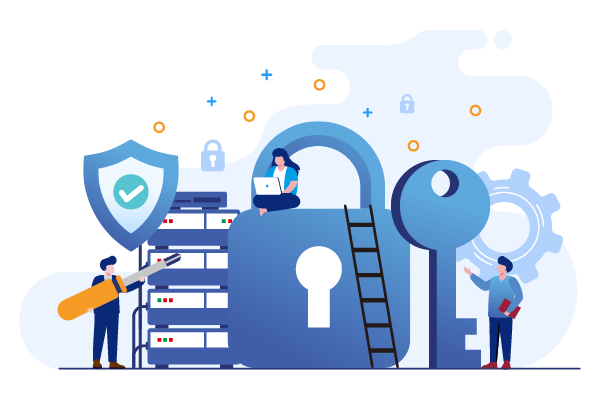 Data sovereignty and security illustration
