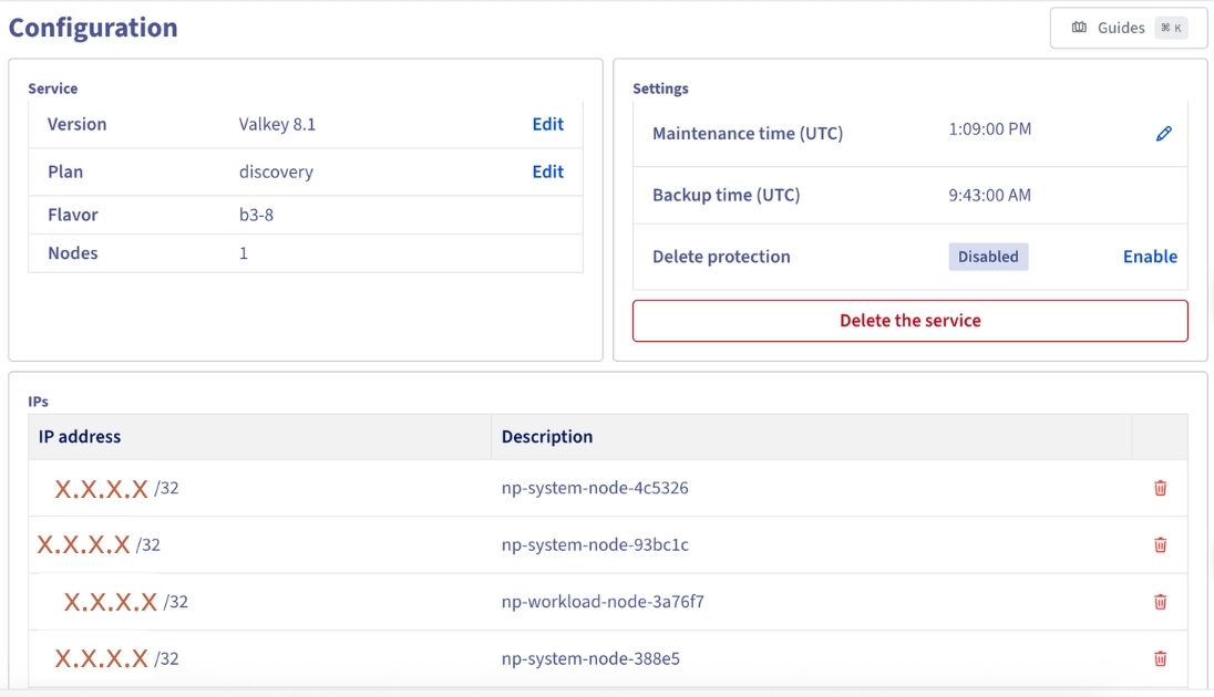 Whitelisting of MKS node pool’s public IPs